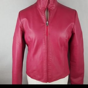 Wilsons Maxima Reversible Leather/Puffer Jacket Size S